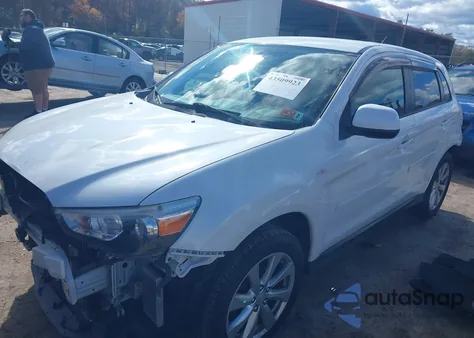 2015 Mitsubishi Outlander Sport Es из США, поврежденный, VIN 4A4AR3AU6FE035823